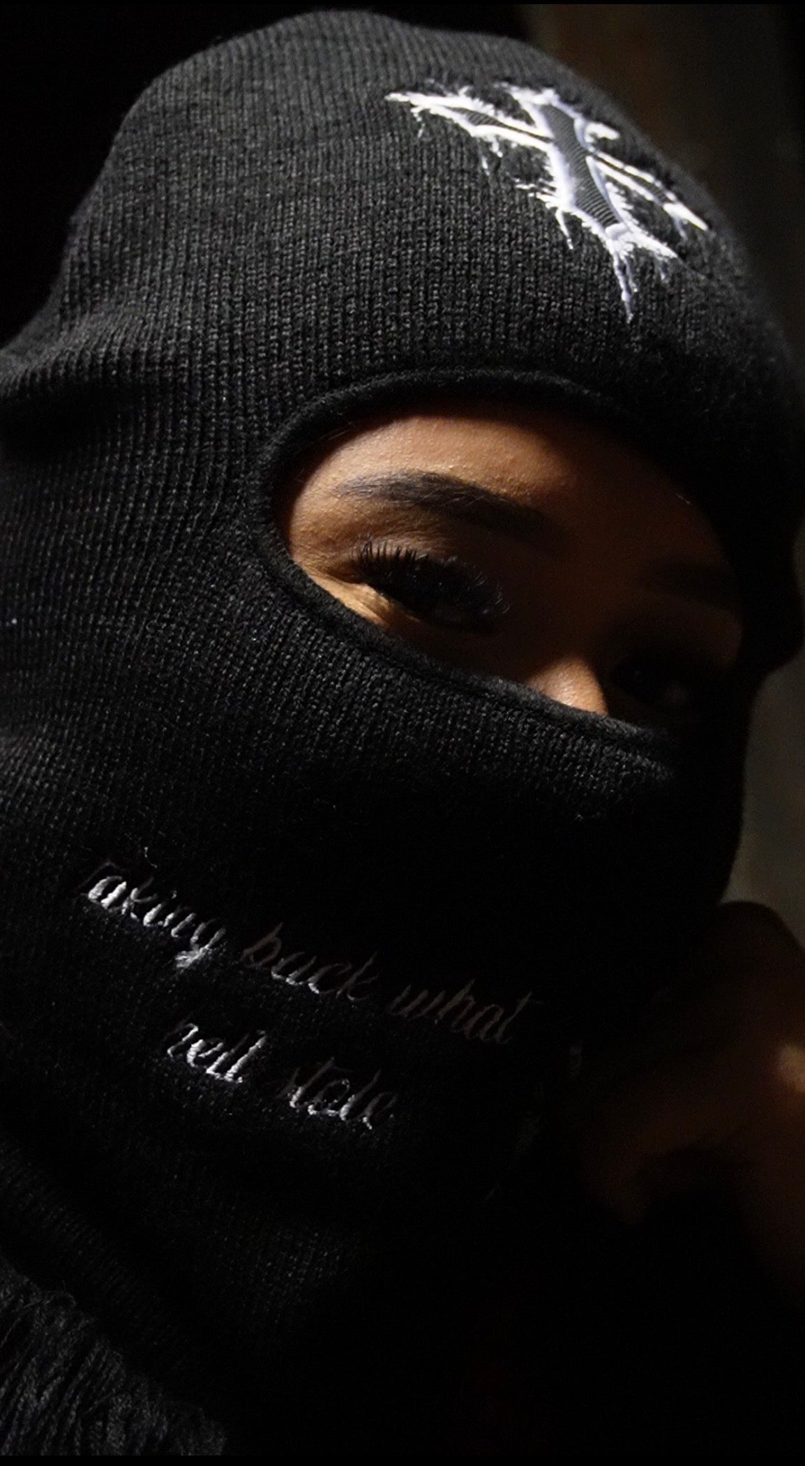 Taking Back What Hell Stole - Knitted Mask