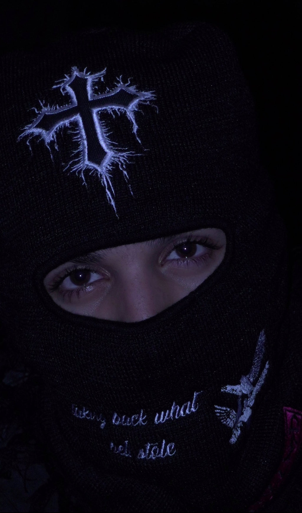 Taking Back What Hell Stole - Knitted Mask